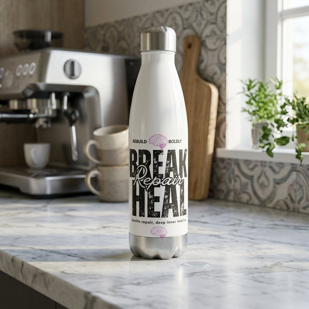 Stainless steel water bottle | Break Repair Heal
