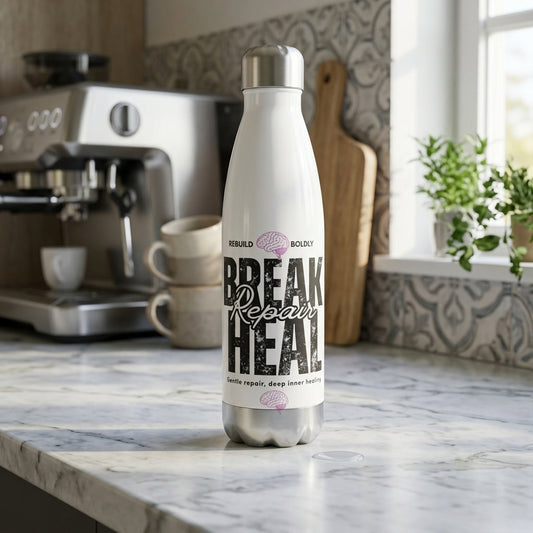 Stainless steel water bottle | Break Repair Heal